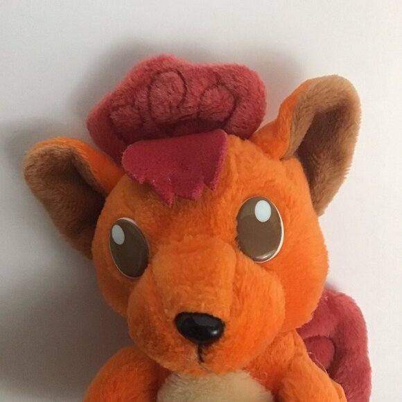 Nintendo Applause Vulpix Bean Bag Plush 6" Vtg Vintage 90s 1998 - Picture 2 of 9